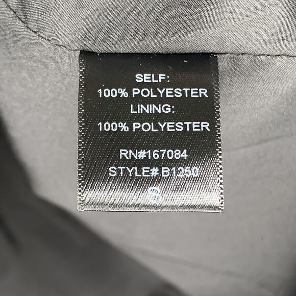 Tuckernuck Pomander Place Black Tweed Keira Gold Button Front V-Neck Mini Dress - Picture 7 of 8